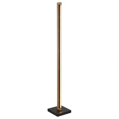 Image of Starla LED Integrated Floor Lamp Matt Black 3000K