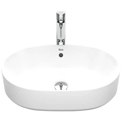 Image of Roca, The Gap,Round Countertop Sink, White, 550 mm x 390 130 mm, A3270Y1000