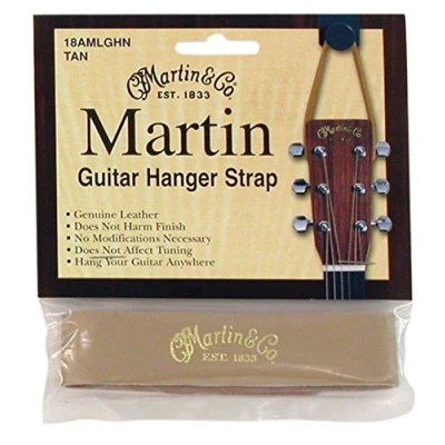 Image of Martin 18AMLGHN Guitar Hanger Strap, 2.5&quot; Wide