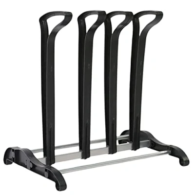 Image of itrimaka Boot Holder, Standing Boots Stand Metal Rack, Shoe Organizer for Dorm Room, Closet, Entryway, Bedroom, Patio Outdoor, Hallway, Black Rack