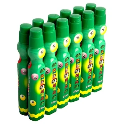 Image of Thomas &amp; Anca Club Supplies Ltd 12x 25ml Green Slimline Bingo Dabbers Dauber Markers for Tickets