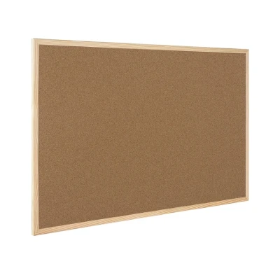 Image of Q Connect Lightweight Cork Noticeboard 900 x 1200 mm