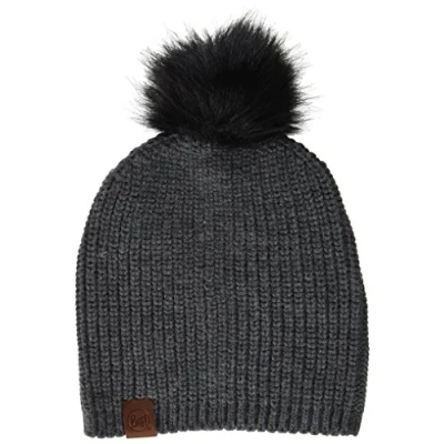 Image of Buff Adalwolf Women&#039;s Knitted Hat, Womens, Cap, 115405.909.10.00, Steel Grey, Standard Size