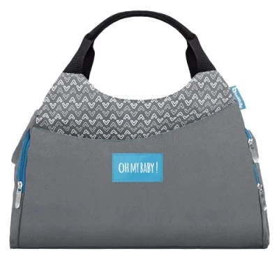 Image of Badabulle Multipocket Changing Bag, Grey