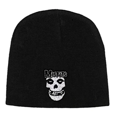Image of Official Merchandise Beanie Hat Misfits Logo &amp; Fiend