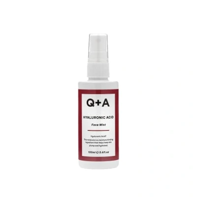 Image of Q+A Hyaluronic Acid Face Mist, Acid, Betaine, protective Aloe Vera and glowy Glycerin create instant rejuvenation, 100ml