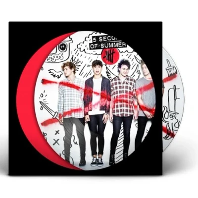 Image of 5 Seconds Of Summer 10th Anniversary picture disc Edition Sealed 2024 UK LP 602465741872