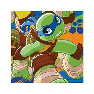 Image of Amscan International 9901315 33 cm Half Shell Heroes Luncheon Napkin