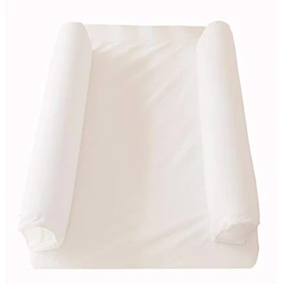 Image of Hippychick Dream Tubes Single Bed Set, Includes 2 Inflatable Soft Guards/Bumpers/Tubes and 1 Fitted Cotton Sheet, Travel Friendly, 18 Months 5 Years, 195 x 90 25cm, White