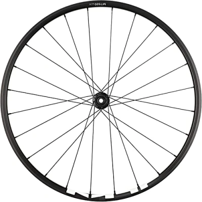 Image of Shimano WH MT500 MTB wheel, 27.5 in (650B), 12 x 142 mm E thru, rear, black
