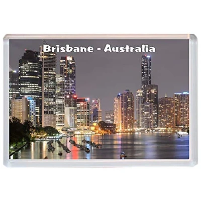 Image of Brisbane Australia Jumbo Fridge Magnet/Magnets BBSM2029