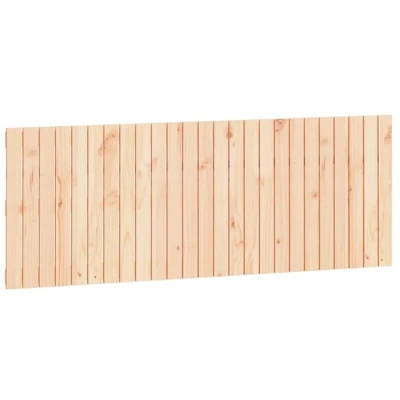 Image of vidaXL Wall Headboard 159.5x3x60 cm Solid Wood Pine
