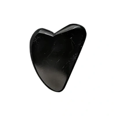 Image of VIE Gua Sha Facial Massage Black Obsidian, 7x4cm