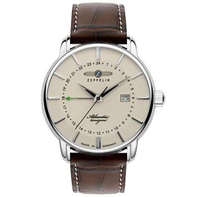 Image of Zeppelin LZ129 Hindenburg 8062 5, Cream/Brown, Taille Unique, Strap