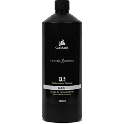 Image of Corsair Hydro X Series, XL5 Performance Coolant, 1 Litre (Vibrant Translucent Colour, Long Life Composition, Enhanced Anti Corrosion and Bacterial Inhibitors), Clear