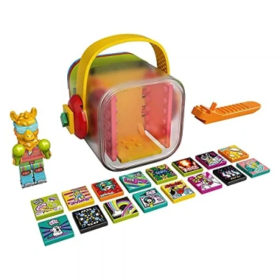 Image of LEGO VIDIYO Party Llama Beatbox 43105 Building Kit with Minifigure; Creative Kids Will Love Producing Music Videos Full of Songs, Dance Moves and Special Effects, New 2021 (82 Pieces)