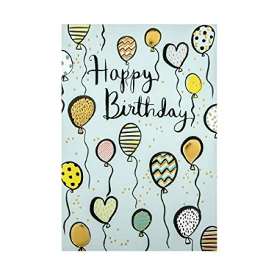 Image of Hallmark General Birthday Card Embossed Design