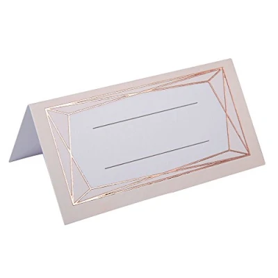 Image of Neviti Geo Blush Place Cards, Pack of 25