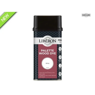 Image of Liberon Palette Wood Dye White 250ml