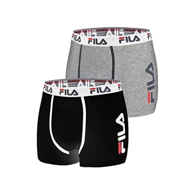 Image of Fila Men&#039;s Boxer FI/1BC/FU5040X2 Shorts, Ng, XL
