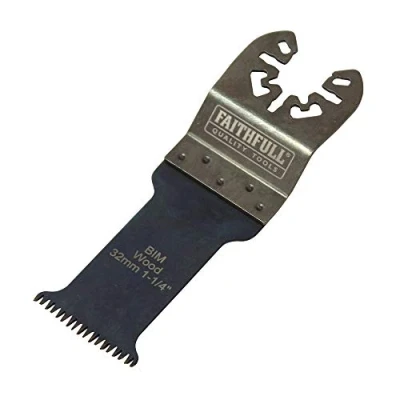 Image of Faithfull Premium Arc Cut Hardwood Bi Metal Blade 32mm