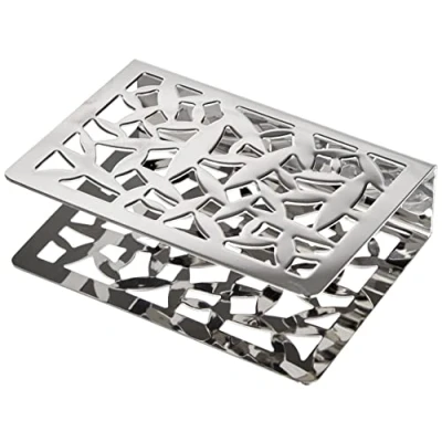 Image of Alessi (MSA08) Cactus! Serviette Holder,Silver