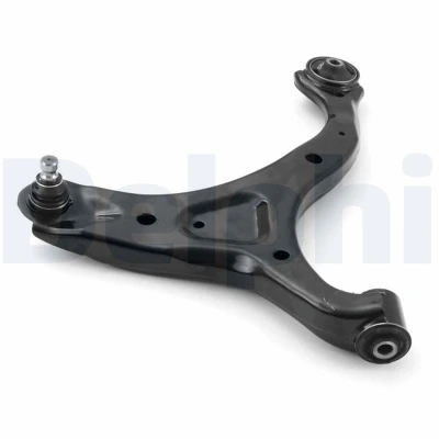 Image of 545002P000 Suspension Arm DELPHI TC4636 with ball joint Front Axle Left, Lower Control Sheet Steel KIA: SORENTO 2