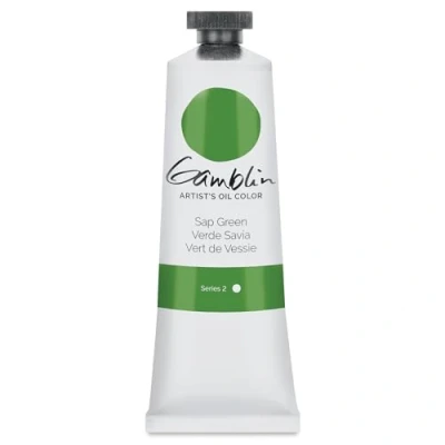 Image of Gamblin : Artist Oil Paint 37ml Sap Green