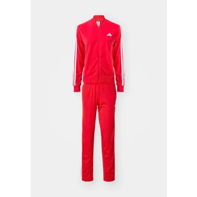 Image of adidas Sportswear SET Tracksuit, Women&#039;s, Size: Medium, Pure ruby/white