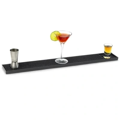 Image of Rubber Bar Mat Large 24inch bar@drinkstuff Runner, Top Saver