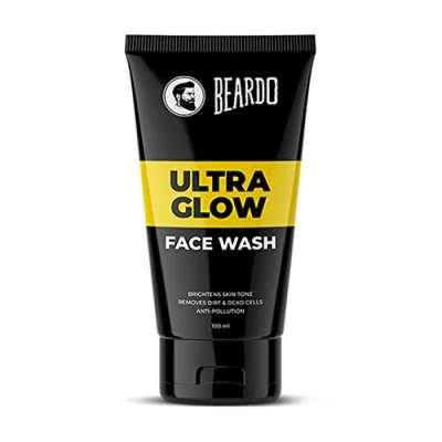 Image of Beardo Ultraglow Facewash for Men, 100 ml Made in India