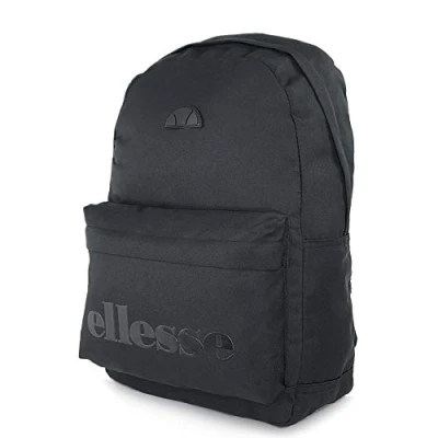 Image of Ellesse Regent Ii, Unisex Adults’ Backpack, Black (Black Mono), 36x24x45 cm (W x H L)