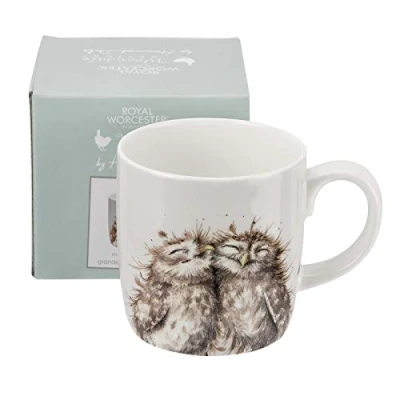 Image of Wrendale Designs &#039;Birds of a Feather&#039; Owl Large Mug