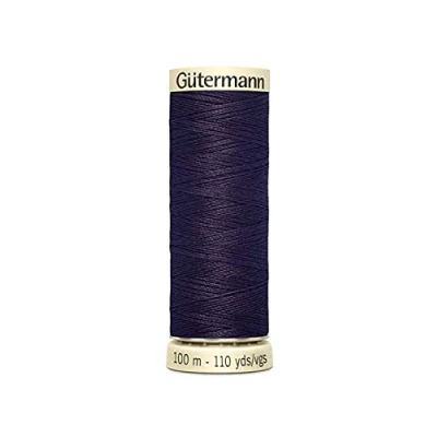 Image of Gutermann Sew All Polyester Thread, 100 Mtr, Egg Plant (0512), 5.5 x 1.8 cm