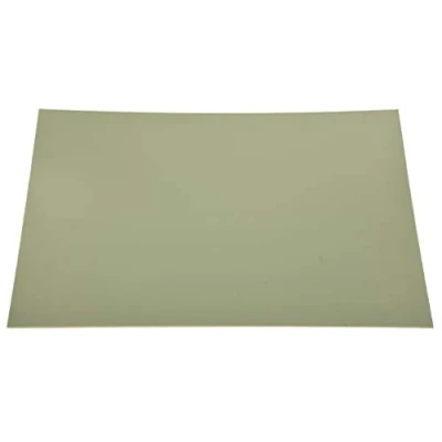 Image of KAISH Blank Guitar Bass Pickguard Material Scratch Plate Sheet 290x431mm Aged White 3 Ply