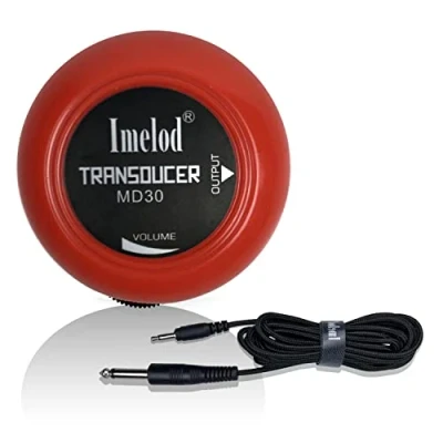 Image of Imelod Guitar Pickup Contact Microphone Transducer for Ukulele Violin Mandolin Banjo Cello Kalimba Drum