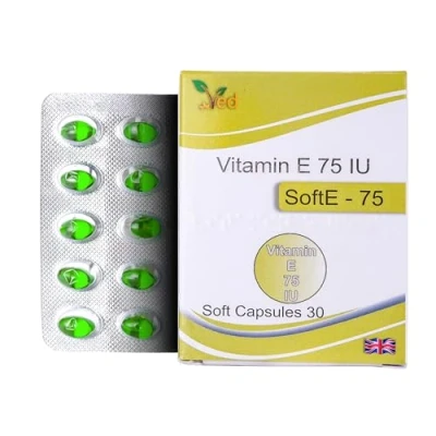 Image of VED Vitamin E 75 IU SOFTGEL Capsule 30 Days Supply
