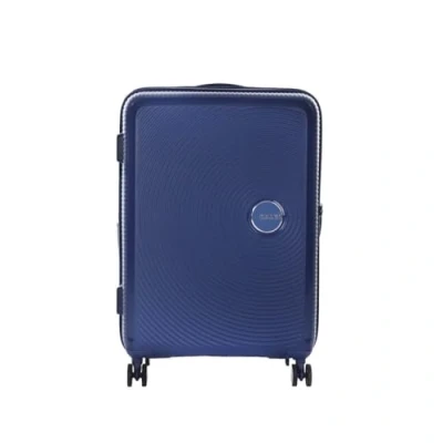 Image of American Tourister Soundbox Spinner M Expandable Case, 67 cm, 81 L, Blue (Midnight Navy)