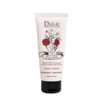 Image of Dulàc Tattoo Aftercare Cream, 75ml Cream Rich in Panthenol (5%), Aloe and Shea Butter, Promotes Skin Regeneration, Moisturises Protects New Tattoos