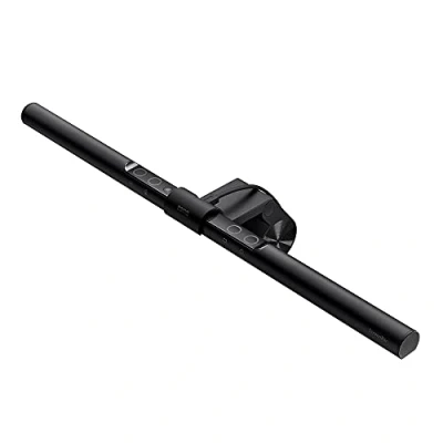 Image of BenQ ScreenBar Monitor Light LED Bar with Auto Dimming, Stepless Hue Adjustment &amp; Touch Control, Space Saving Home Office Lamp, Eye Caring, No Screen Glare, Matte Black Daylight Lamp