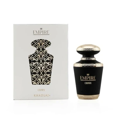 Image of Empire Crown Eau de Parfum 100ml Spray by Khadlaj Perfumes Luxurious Regal Fragrance with Notes of Bergamot, Ginger, and Vetiver for Commanding Presence