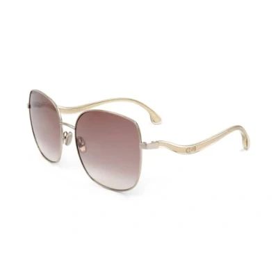 Image of Jimmy Choo MAMIE/S 3YG LIGHT GOLD 60/17/145 WOMAN Sunglasses