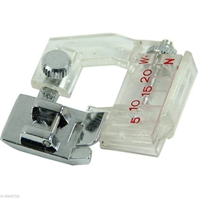 Image of TAPE, BIAS BINDER, BINDING foot SNAP ON WILL FIT, BROTHER, JANOME, TOYOTA, NEW SINGER DOMESTIC SEWING MACHINES