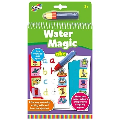 Image of Galt Toys, Water Magic ABC, Colouring Books for Children, Ages 3 Years Plus