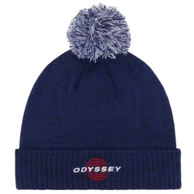 Image of Callaway POM Beanie Beanie, Men&#039;s, Size: One Size, Peacoat