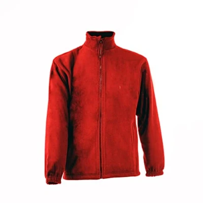 Image of Step Ahead Premium Full Zip Polar Fleece Casual Workwear Jacket (Red, 2XL)