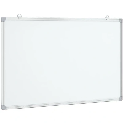 Image of vidaXL Magnetic Whiteboard/Dry Erase Board 100x60 cm, Aluminium, Easy Installation, Smooth Surface Whiteboard for Office and Home