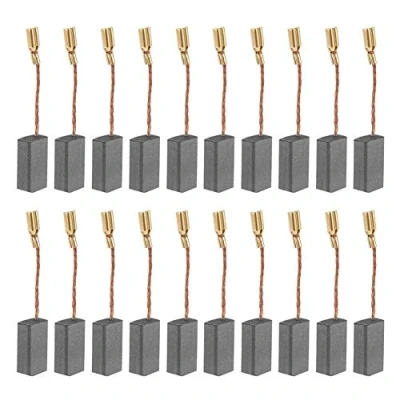 Image of Carbon Brushes Pencils, 20Pcs Replaceable Large Conductive Brush for Bosch Rotary Hammer Electric Motor Drill Angle Grinder, 100 5x8x16mm