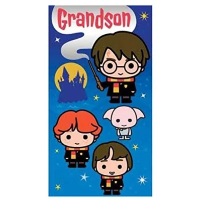 Image of Harry Potter Grandson Birthday Card