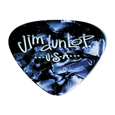 Image of Dunlop Classic Picks Blue Pearl, Pack of 12
